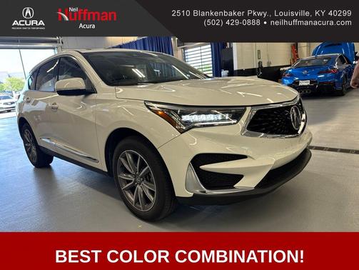 Platinum White Pearl 2021 Acura RDX Technology Package