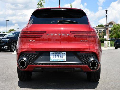Mauna Red 2025 Genesis GV70 3.5T AWD Sport