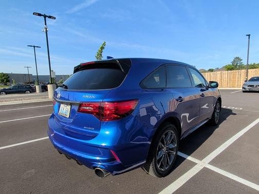 Apex Blue Pearl 2019 Acura MDX 3.5L Technology & A-Spec Pkgs