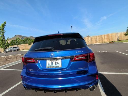 Apex Blue Pearl 2019 Acura MDX 3.5L Technology & A-Spec Pkgs