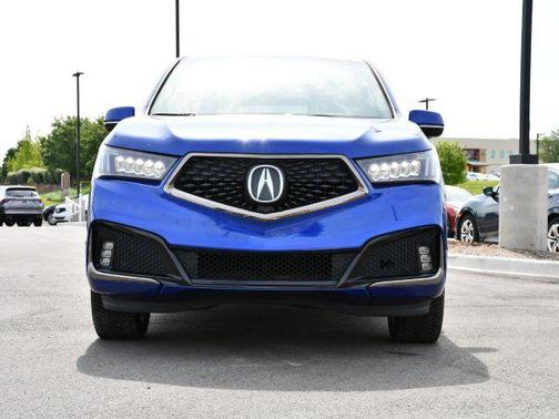 Apex Blue Pearl 2019 Acura MDX 3.5L Technology & A-Spec Pkgs