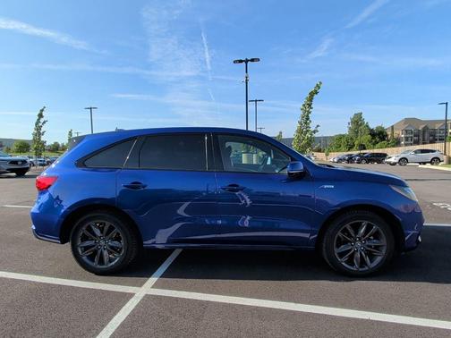 Apex Blue Pearl 2019 Acura MDX 3.5L Technology & A-Spec Pkgs