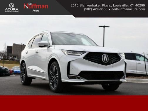 Platinum White Pearl 2026 Acura MDX Advance Package