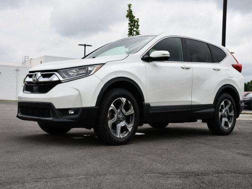 White Diamond Pearl 2017 Honda CR-V EX-L