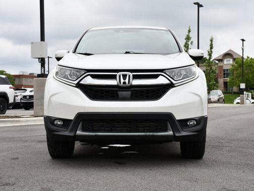 White Diamond Pearl 2017 Honda CR-V EX-L