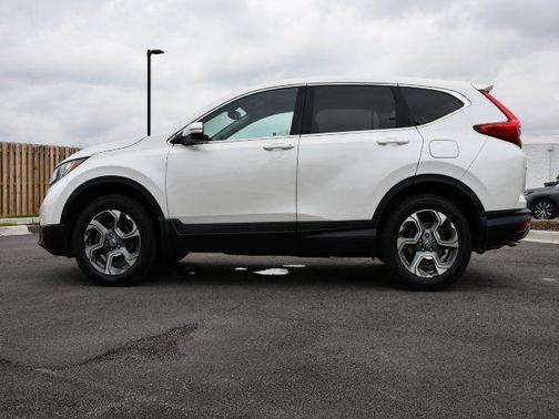 White Diamond Pearl 2017 Honda CR-V EX-L