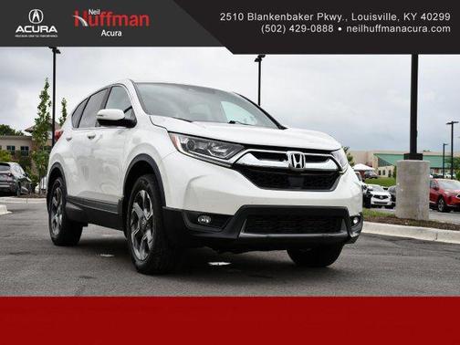 White Diamond Pearl 2017 Honda CR-V EX-L