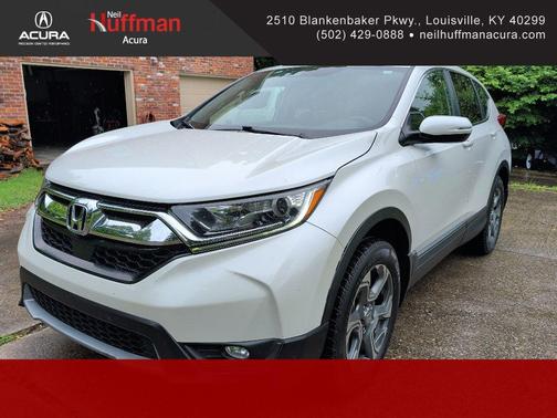 White Diamond Pearl 2017 Honda CR-V EX-L