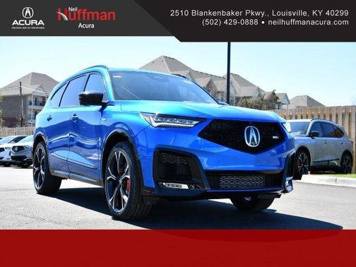 Double Apex Blue Pearl 2026 Acura MDX Type S Advance Package