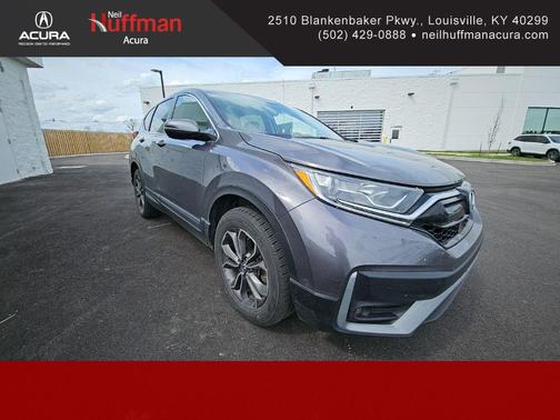 Gray 2021 Honda CR-V AWD EX-L