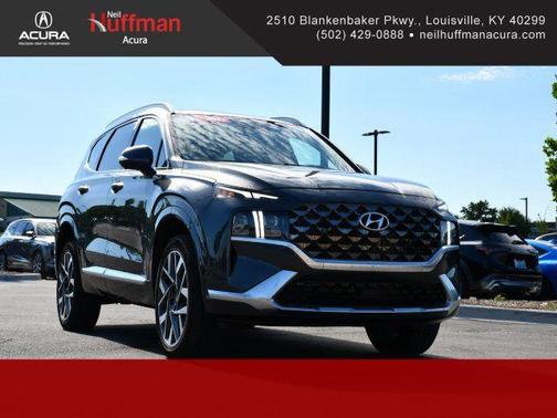 Portofino Gray 2023 Hyundai SANTA FE Calligraphy