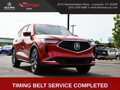 Performance Red Pearl 2022 Acura MDX Technology Package