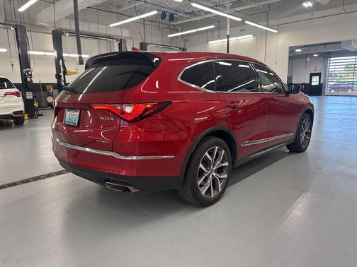 Performance Red Pearl 2022 Acura MDX Technology Package