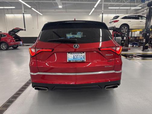 Performance Red Pearl 2022 Acura MDX Technology Package