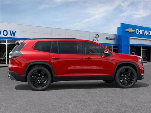 Volcanic Red Tintcoat 2026 GMC Acadia Elevation FWD