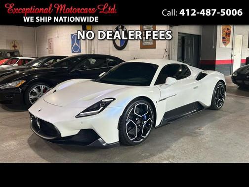 Bianco Audace 2022 Maserati MC20 Coupe