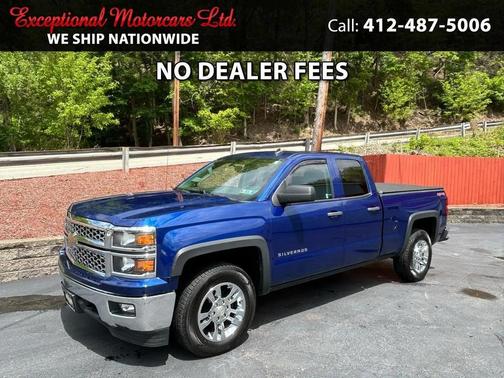 Blue 2014 Chevrolet Silverado 1500 1LT