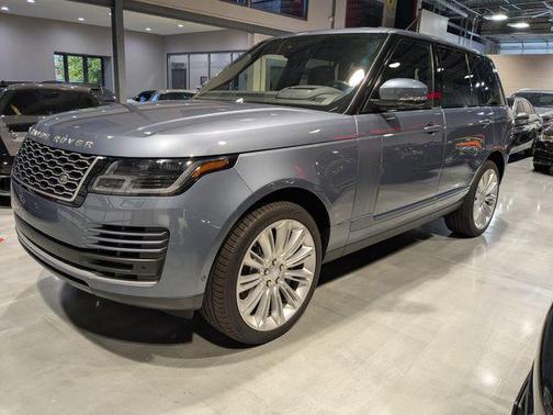 Blue 2018 Land Rover Range Rover 3.0L Supercharged HSE