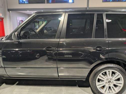 Black 2012 Land Rover Range Rover HSE