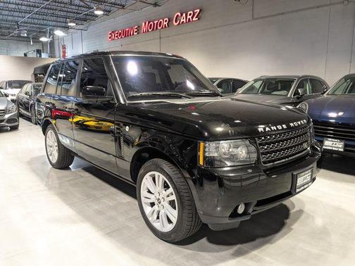 Black 2012 Land Rover Range Rover HSE