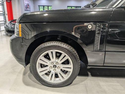Black 2012 Land Rover Range Rover HSE
