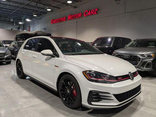White 2019 Volkswagen Golf GTI 2.0T S 4-Door