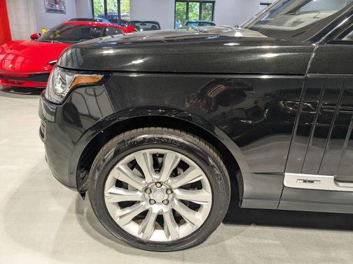 Black 2016 Land Rover Range Rover 5.0L Supercharged