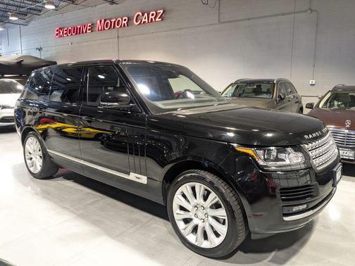 Black 2016 Land Rover Range Rover 5.0L Supercharged