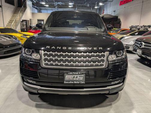 Black 2016 Land Rover Range Rover 5.0L Supercharged