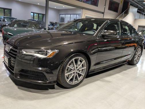 Black 2017 Audi A6 2.0T Premium