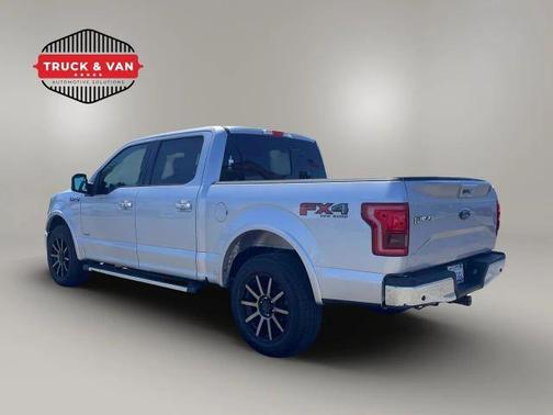Silver 2017 Ford F-150 Lariat