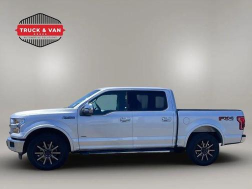 Silver 2017 Ford F-150 Lariat