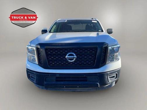 Glacier White 2019 Nissan Titan XD S