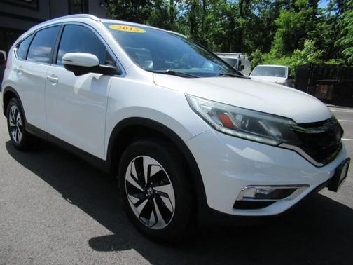 White 2015 Honda CR-V Touring
