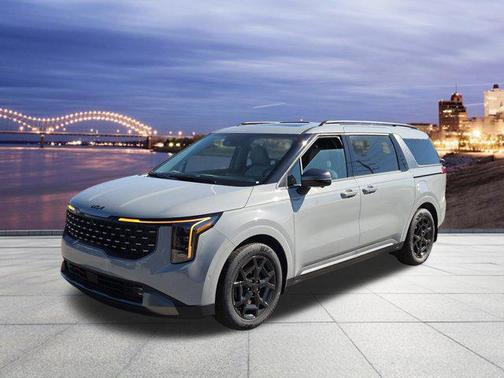 Ceramic Silver 2026 Kia Carnival Hybrid SX