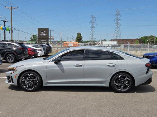 Wolf Gray 2025 Kia K5 GT-Line