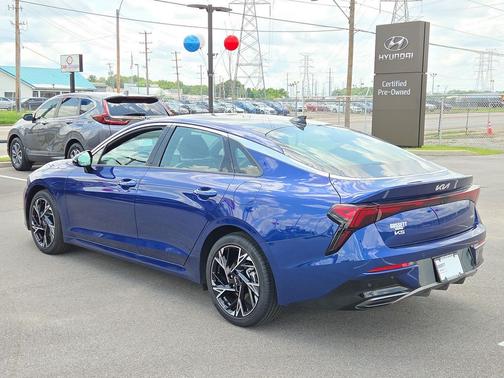 Yacht Blue 2025 Kia K5 GT-Line