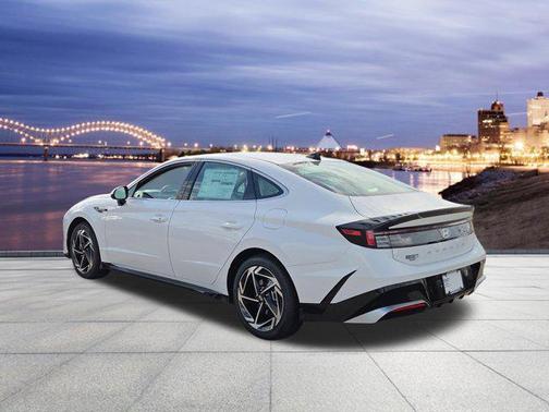 Serenity White 2026 Hyundai SONATA SEL