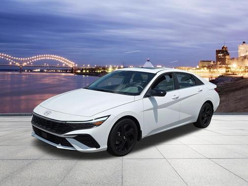 Serenity White 2026 Hyundai ELANTRA Sport