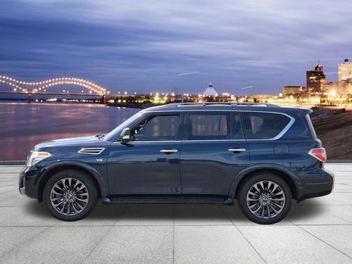 Hermosa Blue Pearl 2020 Nissan Armada Platinum 2WD