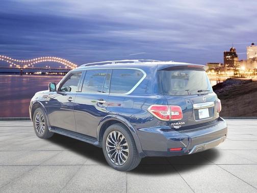 Hermosa Blue Pearl 2020 Nissan Armada Platinum 2WD