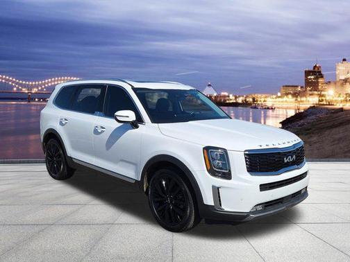 Glacial White Pearl 2022 Kia Telluride SX