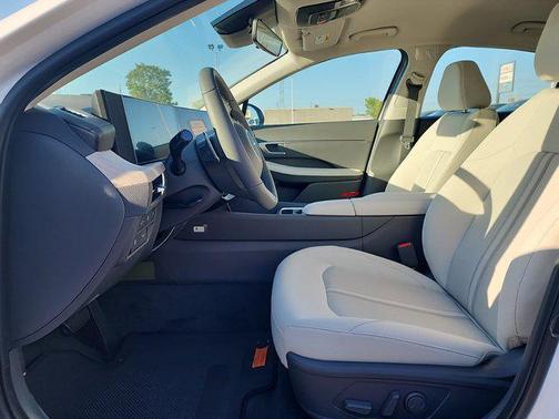 Serenity White 2024 Hyundai SONATA Hybrid SE