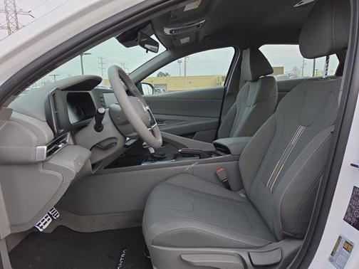 Serenity White 2026 Hyundai ELANTRA Sport