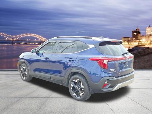 Dark Ocean Blue 2025 Kia Seltos EX