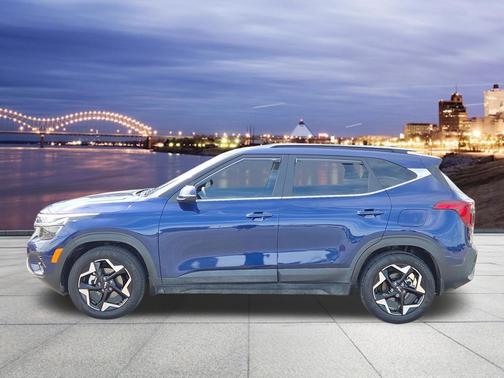 Dark Ocean Blue 2025 Kia Seltos EX