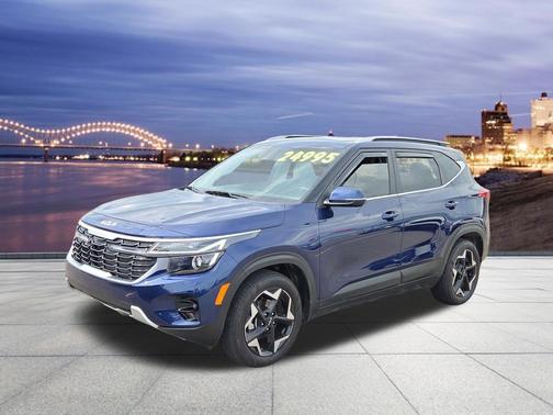 Dark Ocean Blue 2025 Kia Seltos EX