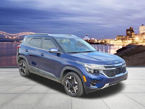 Dark Ocean Blue 2025 Kia Seltos EX