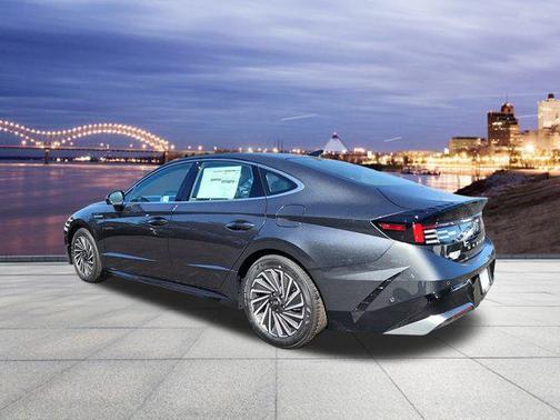 Portofino Gray 2024 Hyundai SONATA Hybrid Limited