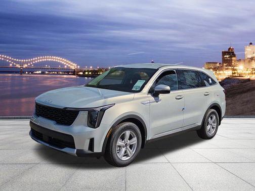 Ivory Silver 2026 Kia Sorento LX